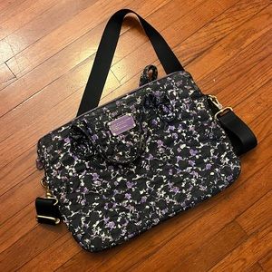 Purple Floral Marc Jacobs 15" Laptop Bag